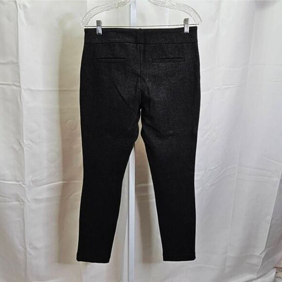 Hilary Radley Navy Blue and Charcoal Stretch Pull On Ponte Pants Bunde Medium - Picture 11 of 11